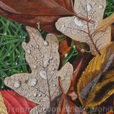 Autumn Leaves Original Watercolour and Gouache Art Work