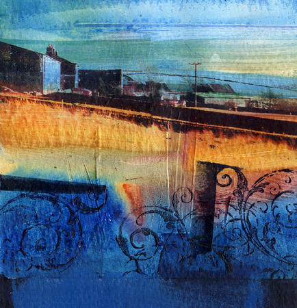 Autumn fields, Pecket Well