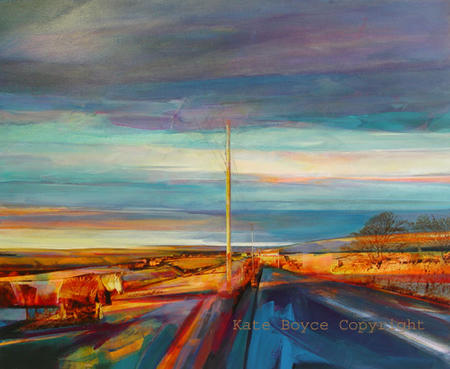 Late Afternoon sun, Akroyd Lane