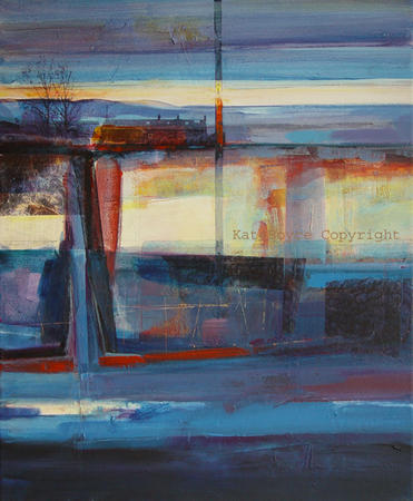 Sunset Over Stoodley from Wadsworth Moor