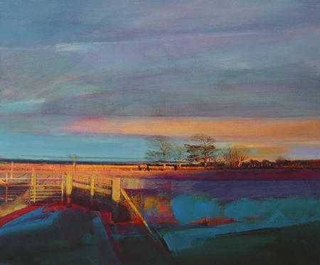 Autumn Sunset, Caerlaverock.