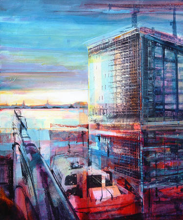 Sunset, Salford Quays