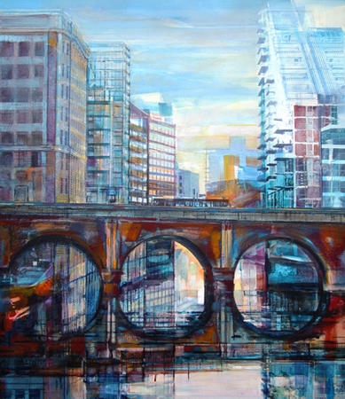 The River Irwell From Victoria Bridge