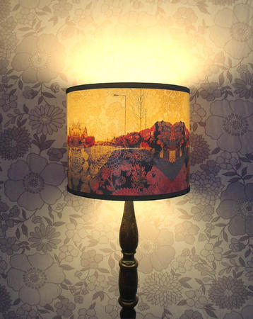 Suburban Dream - Violet Colourway (Lampbase fitting)