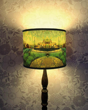 Buddleia of Suburbia - Green Colourway (Lampbase fitting)