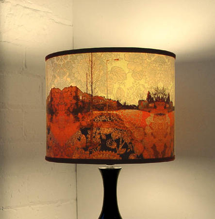 Suburban Dream - Red Colourway (Lampbase fitting)