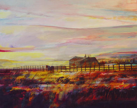 Low Sun After Rain, Blackshawhead.