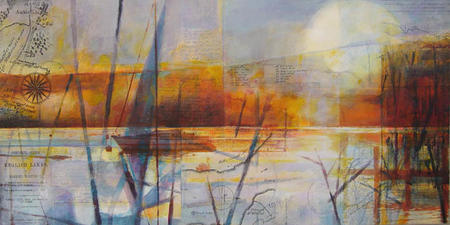 Autumn Evening Light, Windermere.