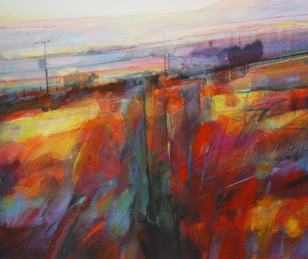 Haze Over Old Town Slack Farm