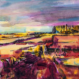 Through the fields to Oldtown