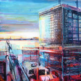 Sunset, Salford Quays