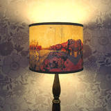 Suburban Dream - Violet Colourway (Lampbase fitting)