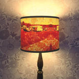 Caravan of Love - Red Colourway (Lamp Base Fitting)
