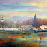 From Loughrigg Tarn Towards Coniston Fell.