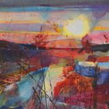 Sunset Over Shackleton Knoll