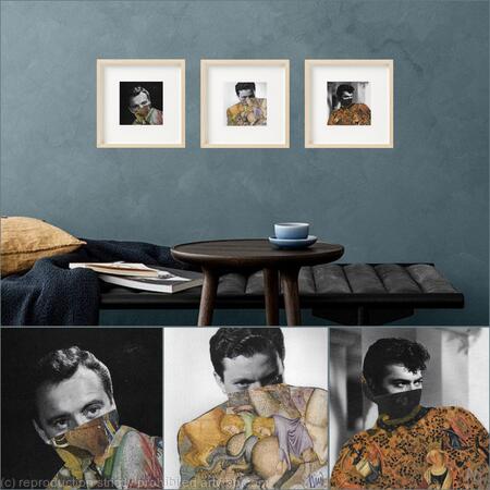 Hollywood Icons Triptych 2