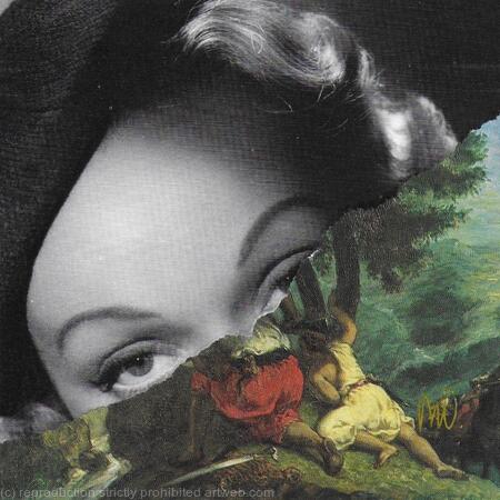 Marlene Dietrich and Eugène Delacroix