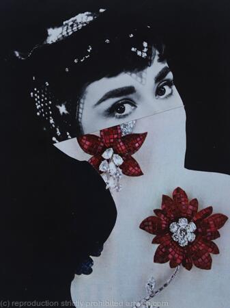 Audrey at Van Kleef and Arpels