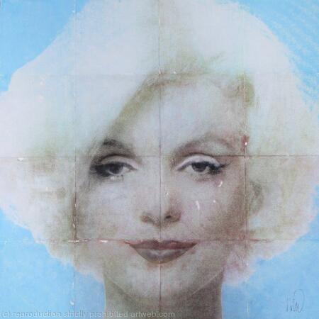 Marilyn in Bright Blue