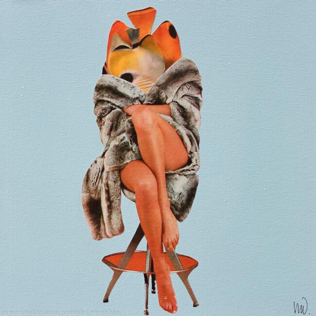 Mermaid on Stool 2