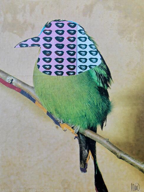 Andy Warhol and Jasper Johns Bird