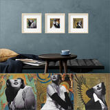 Hollywood Icons, triptych 3