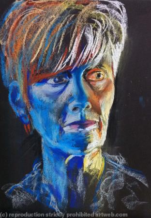 Blue Portrait