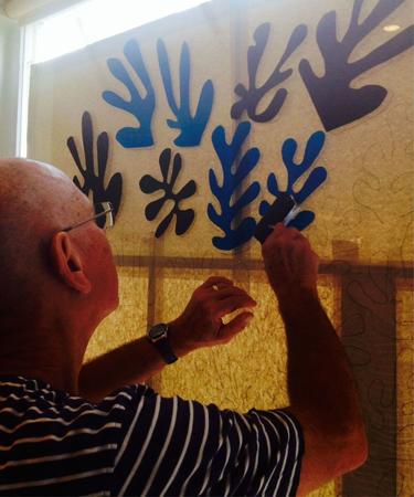 Homage to Henri - installation