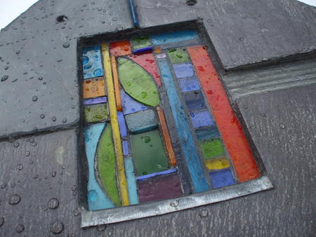 Gothic style garden wall plaque