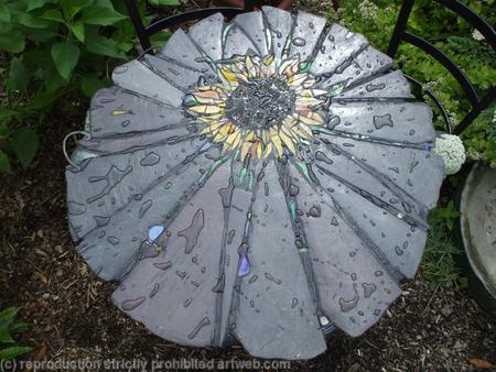 Sunflower Design Garden Table and Chairs