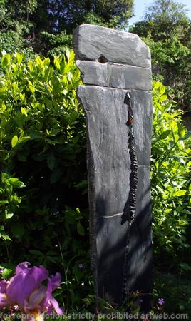 'Ridgeback' garden sculpture 