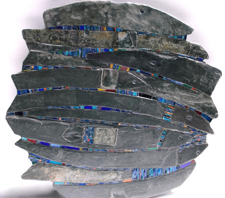 Slipstream handmade garden art table