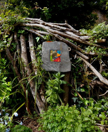 Bless this House wall or  garden border art