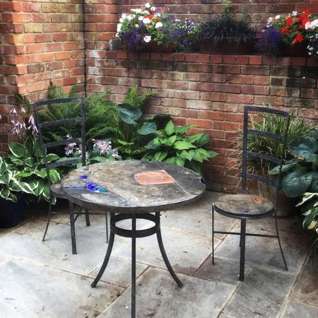 Sally's table and chairs