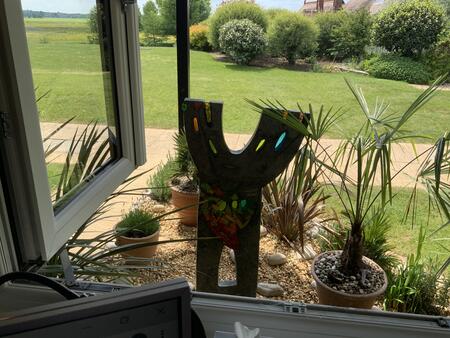 Kingsman View garden sculpture