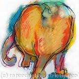 Life Study of a Cat: Fuzz isn't feeling himself today, 2010