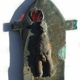 Opposing Forces wall relief sculpture