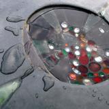 Ruby bird bath commission