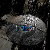 Jane and Anthony's bespoke garden table.