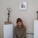 Helen setting up at the LTGallery November 2018