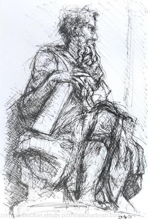 V7A cast courts Michelangelo Moses