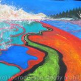 '...and behold! The whole country beyond was smoking with vapor from boiling springs and burning with gasses...' Joseph L. Meek, 1829