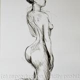 Sophie kneeling on one knee