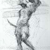 V&A Cast Courts Cellini Perseus with head of Medusa