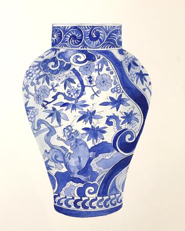 Blue Vase