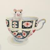 Royal Mouse in Crown Derby