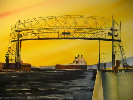 Duluth lift bridge