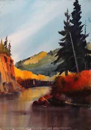 Somewhere on the Brule River