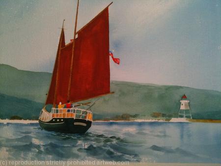 Hjordis at Grand Marais