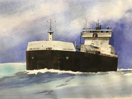 Great Lakes Freighter John C. Boland